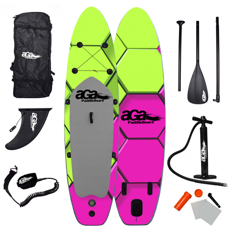 Aga Stand Up Paddle Board, SUP Board Set MR5011CH 320x81x15 cm mit Kamerahalter, Paddelboard, SUP, Surfboard