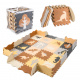 Aga Schaumstoff-Puzzlematte / Laufstall 36Stück Dinosaurier 143cm x 143cm x1cm