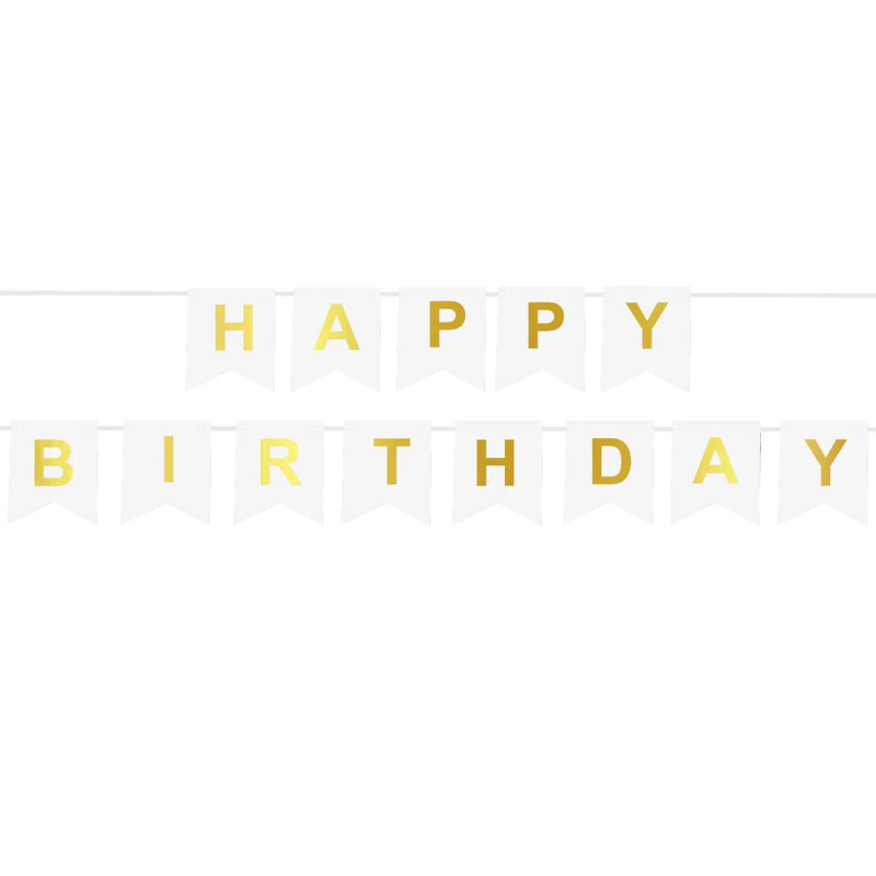 Aga4Kids Geburtstagsbanner mit Happy Birthday