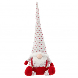 Aga Weihnachtself 63 cm Rot