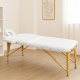 Aga Massageliege aus Holz MR6150 Weiss