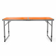 Aga Klappbarer Campingtisch 120x60x54/60/70 cm Orange