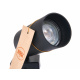LED Deckenleuchte VIKI-L LED-Deckenleuchte LED-Deckenlampe LED-Deckestrahler  1x GU10 schwarz