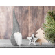 Weihnachtsdekoration Elf 30 cm grau ISO