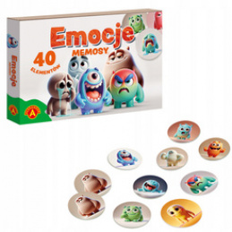 Alexander Gra pamięciowa Memosy Emocje GR0788 uniwersalny
