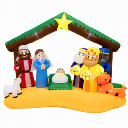 Szopka bożonarodzeniowa nadmuchiwana dekoracja Szopka bożonarodzeniowa nadmuchiwana dekoracja