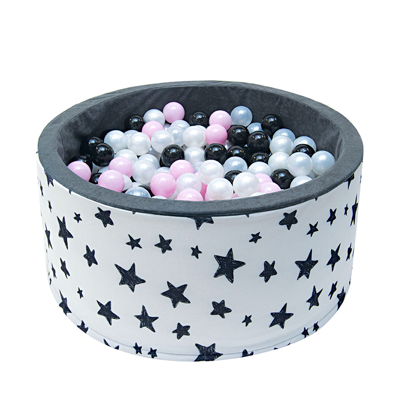 Aga Kinder weiche Pool der runden Bälle 90x40 cm, Bällebad Für Kinder mit 200 Bälle, 853