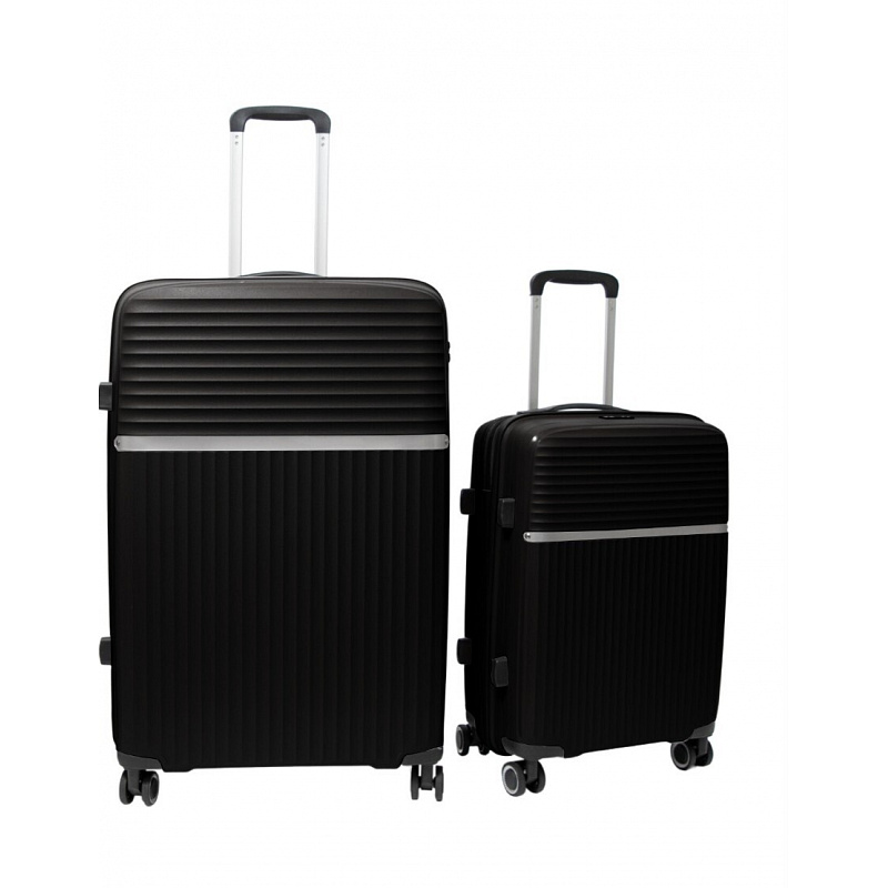 Aga Travel Kofferset MR4679 Schwarz L+S - II. WAHL