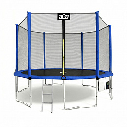 Aga SPORT PRO Trampolin 400 cm Blau