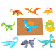 DINOSAURS Nagelteller ZA4437 universal