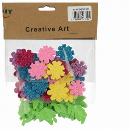 Naklejki wielkanocne kolorowe piankowe