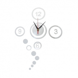 Q70D5 ZEGAR ŚCIENNY DIY 60X40 CM KÓŁKA