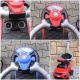 R-Sport Scooter mit Führungsstange J4 Kinderlaufwagen Blau