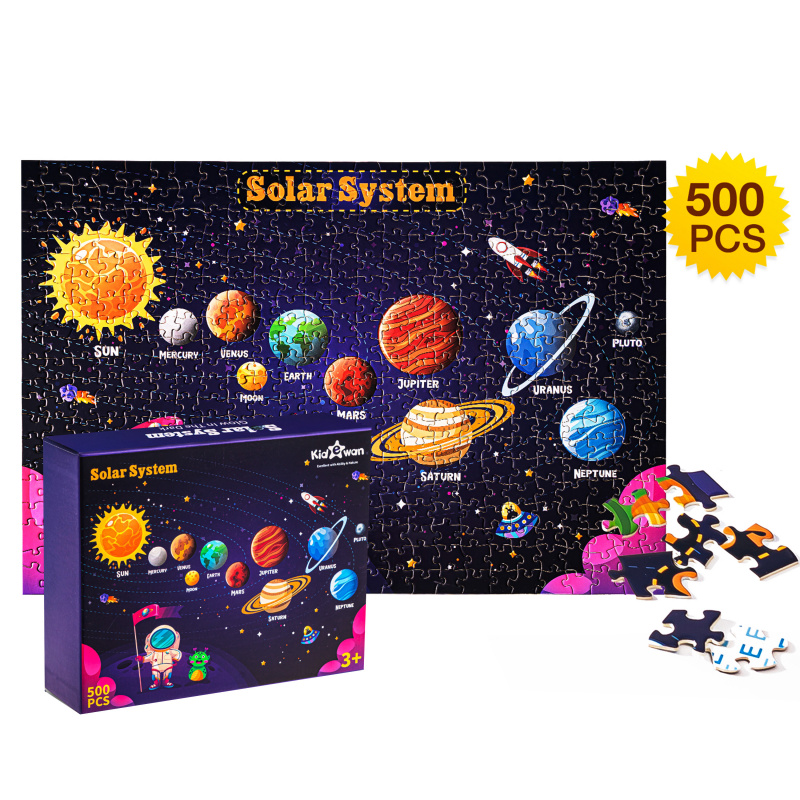 Aga4Kids Kinderpuzzle Solaranlage 500 Szt.