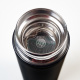 Aga Thermoskanne mit LED Temperaturanzeige 500ml Schwarz