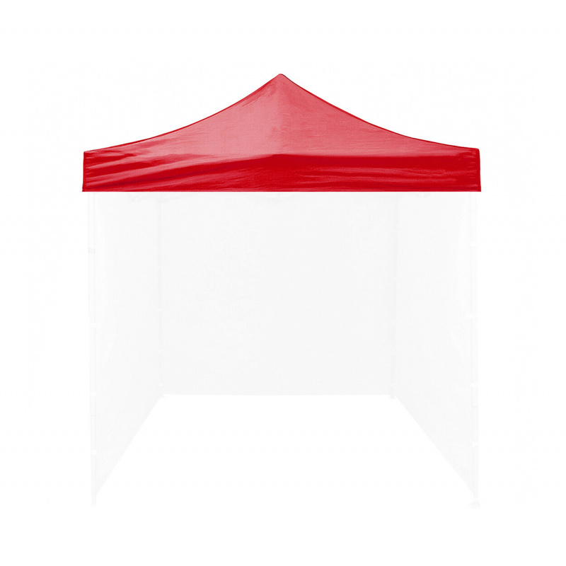 Aga Dach für Verkaufsstand 3x3m Rot