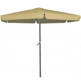 Linder Exclusiv Sonnenschirm, Gartenschirm  Ø 400 cm,mit Kurbelmechanismus, Beige