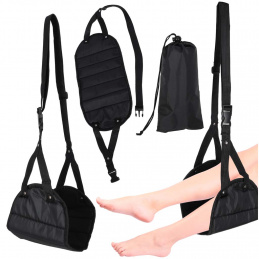 Závěsná podnožka mini houpací síť nohy cestovní cestovní podnožka