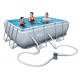 Bestway Power Stahlrahmen 2,82 x 1,96 x 0,84 m 56629 + Kartuschenfilterung