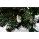 Aga Weihnachtsbaum 220 cm mit Tannenzapfen