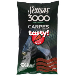 Sensas Grundfutter 3000 Carp Tasty Spicy 1kg