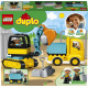 LEGO® DUPLO 10931 Náklaďák a pásový bagr