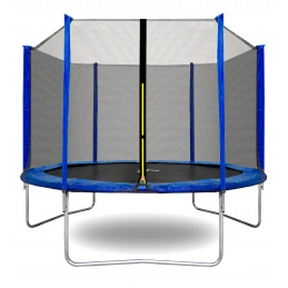 Aga SPORT TOP Trampolin,Kindertrampolin mit Sicherheitsnetz  250 cm Blau