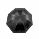 Aga Regenschirm, Klappschirm mit Automatik-Öffnung,  96 cm Schwarz