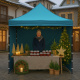 Aga Scherenzelt PARTY 3x3m Hellblau