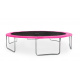Aga SPORT PRO Trampolin 496 cm 16 ft Rosa + Schutznetz + Leiter + Schuhtasche