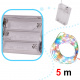 Aga Dekorative LED-Lichterkette 5m 50LED mehrfarbig