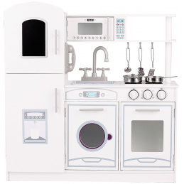 Aga4Kids Holzküche AGATHA Weiß