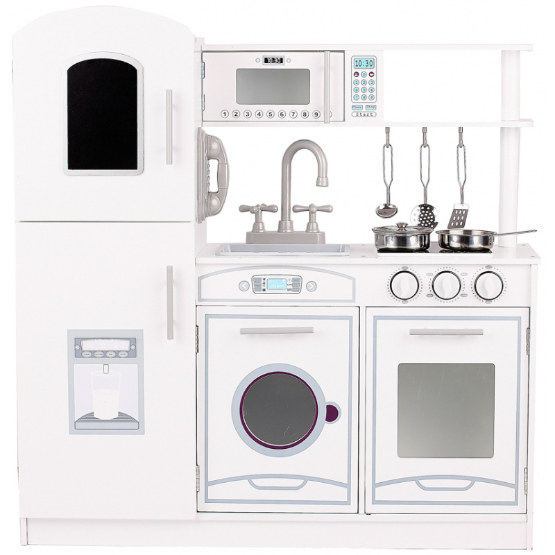 Aga4Kids Holzküche AGATHA Weiß