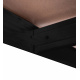 Aga Steckregal, Werkstattregal,Schwerlastregal, Lagerregal, Metallregal 180x90x40 cm, 5 Böden, raglast gesamt 875 kg Schwarz