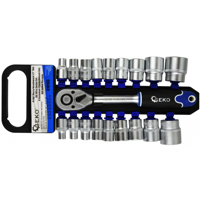 Geko Gola Steckschlüsselsatz 1/2" 8-32 mm