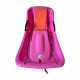 Aga Kinder Schlitten  DS495 Rosa, Kinderschlitten aus Kunststoff, Stabiler Schneebob, Rodelschlitten für Kinder