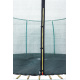 Aga SPORT FIT Trampolin 366 cm 12 ft Dunkelgrün + inneres Schutznetz