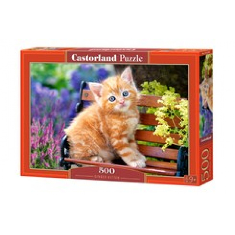 CASTORLAND Puzzle 500 Teile - Ingwer-Kätzchen