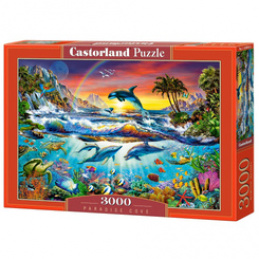Puzzle 3000-elementów Paradise Cove C-300396 uniwersalny