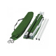 Linder Exclusiv Campingbett MC372161G Feldbett – faltbares 190x62 cm aus Stahl – leicht, kompakt & belastbar bis 120 kg & Tragetasche
