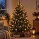 Linder Exclusiv Weihnachtskette Lichterkette  100 LED Warmweiß