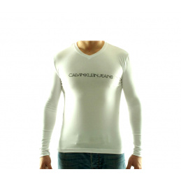 CALVIN KLEIN T-shirt cmp467n Blanc