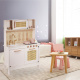 Aga Kinder-Retro-Holzküche aus MDF mit BOHO-Zubehör