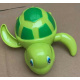 Zelená šroubovací vodní želva do koupele