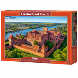Puzzle 500-elementów View of The Malbork Castle, Poland B-54039 uniwersalny