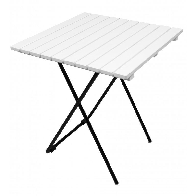 Linder Exclusiv Gartentisch Klappbarer MC4710 für Balkon,Terrasse Weiß