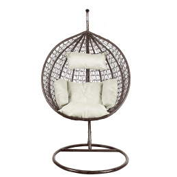 Aga Hängesessel ORTA Braun - Beige