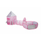Aga4Kids Spielzelt mit Tunnel Pink