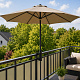 Linder Exclusiv Terrassenschirm-Klemme, Sonnenschirmhalter Balkongeländer, Schirmständer für die Terrasse, Schirmständer für Veranstaltungen im Freien, Camping