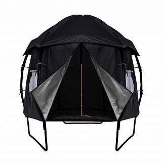 Aga Trampolin Outdoor Zelt EXCLUSIVE 250 cm (8 ft) Schwarz